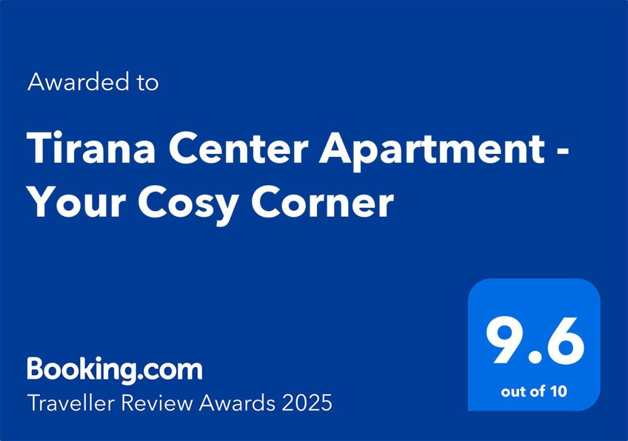 Tirana Center Apartment - Your Cosy Corner Eksteriør billede